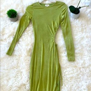 Long sleeve beautiful one of a kind dress